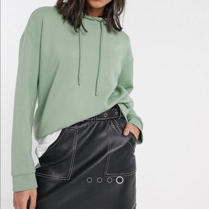 Stradivarius green sweatshirt